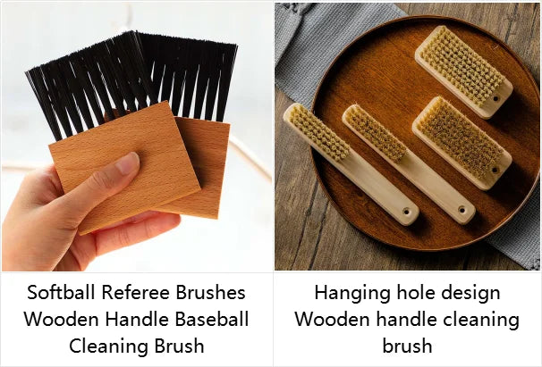 Dish Brush - Wooden Handle with Replaceable Head Kitchen Cleaning