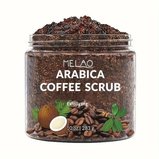 Coffee Body Scrub - Arabica Coffee & Dead Sea Salt Exfoliating