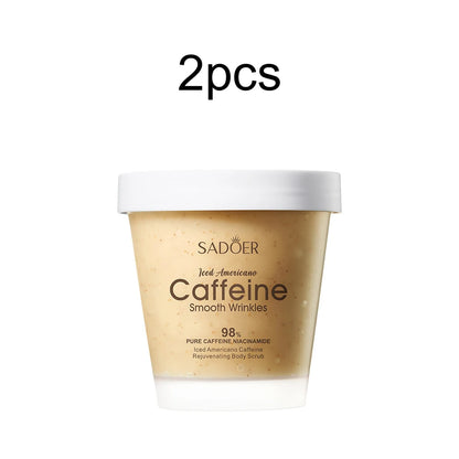 Iced Coffee Body Scrub - Caffeine-Infused Exfoliating Deep Cleanser