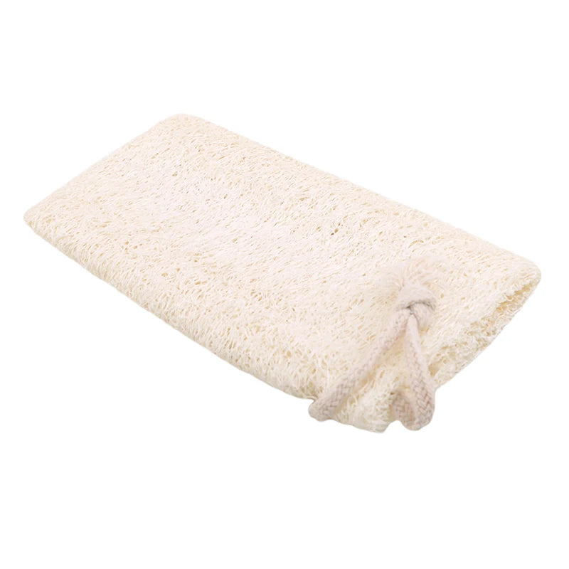 1Pc Natural Loofah Luffa Loofa Bath Body Shower Sponge Kitchen Cleaing Scrubber Scrub Pad Cleaing Scrubber Bathroom Accessories