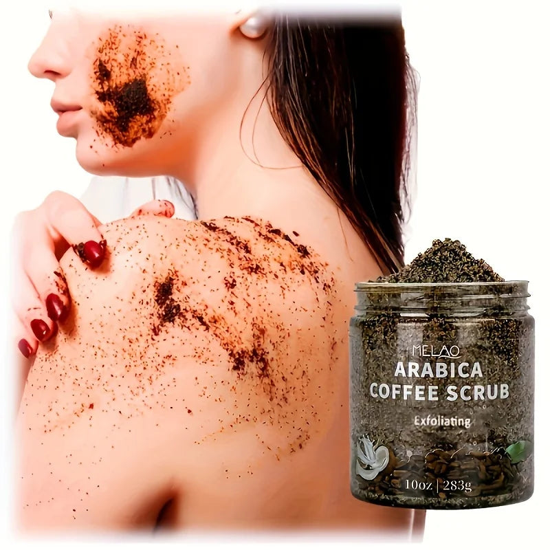 Coffee Body Scrub - Arabica Coffee & Dead Sea Salt Exfoliating