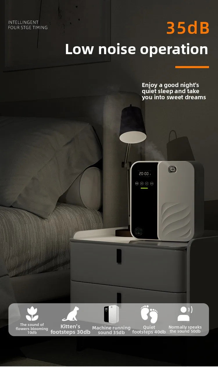 Professional Aroma Diffuser 500ml - Wall Mount Hotel Scent Machine