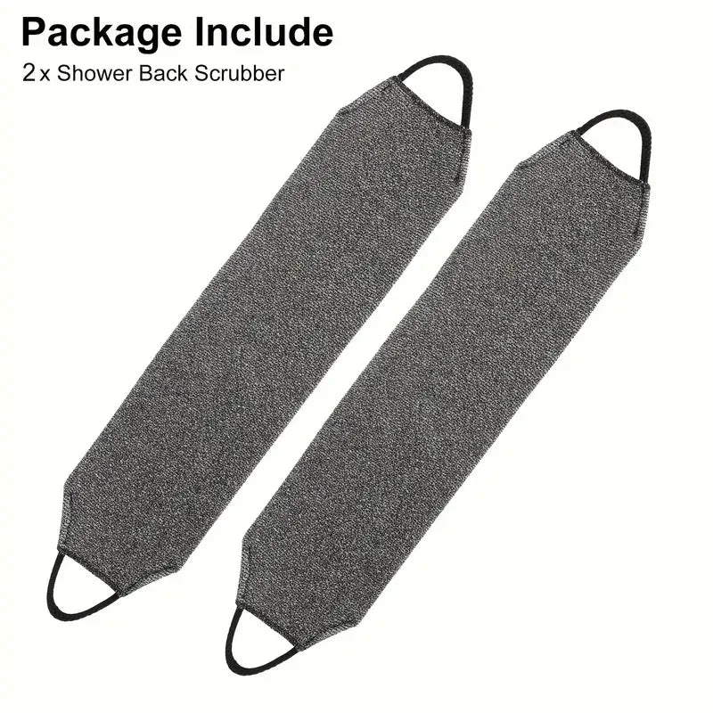 African Net Bath Sponge 2pcs - Long Exfoliating Body Scrubber