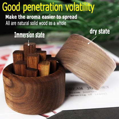 Reed Diffuser - Beech Wood Bottle Eco-Friendly Aromatherapy