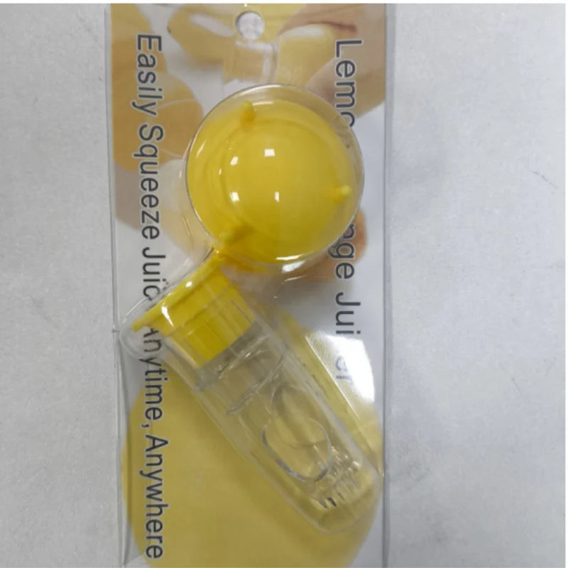 Manual Lemon Squeezer Portable with Filter - Lightweight Citrus Juice Extractor"