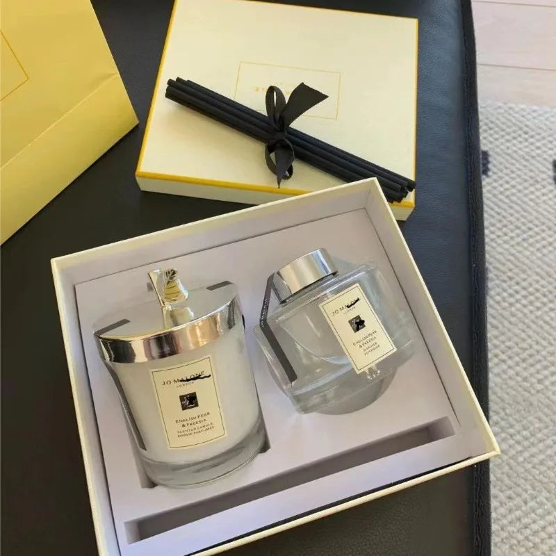 Aromatherapy Candle Gift Set 200g - Natural Plant Fragrance for Sleep & Relaxation