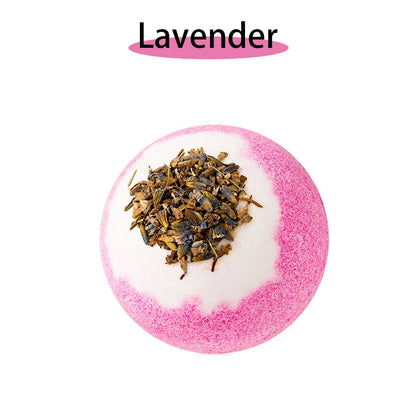 Organic Bath Bomb 100g - Handmade Essential Oil Spa Gift