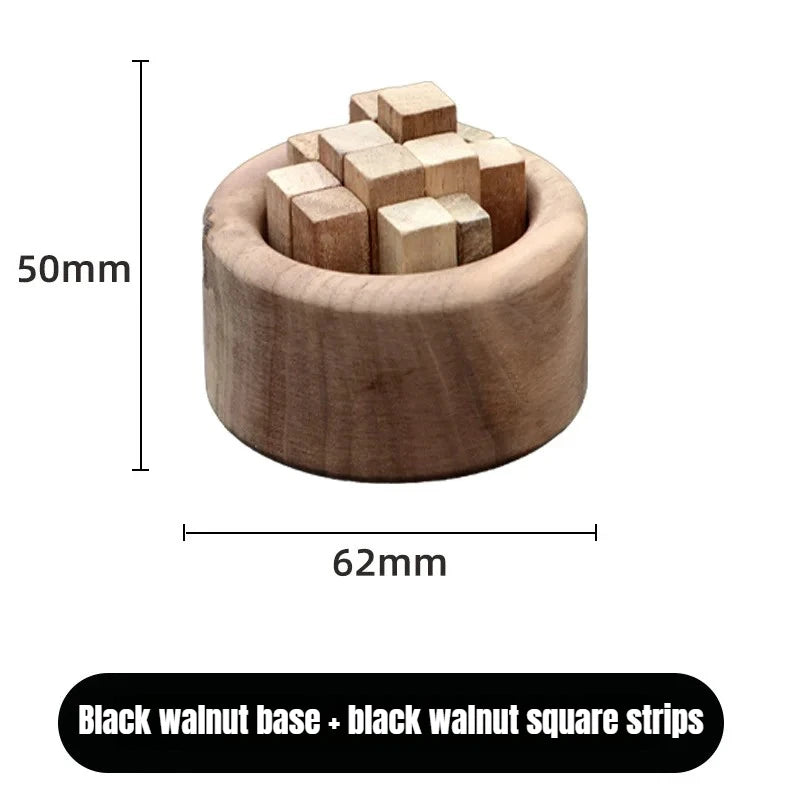 Electric Essential Oil Diffuser - Beech Wood Aromatherapy Machine