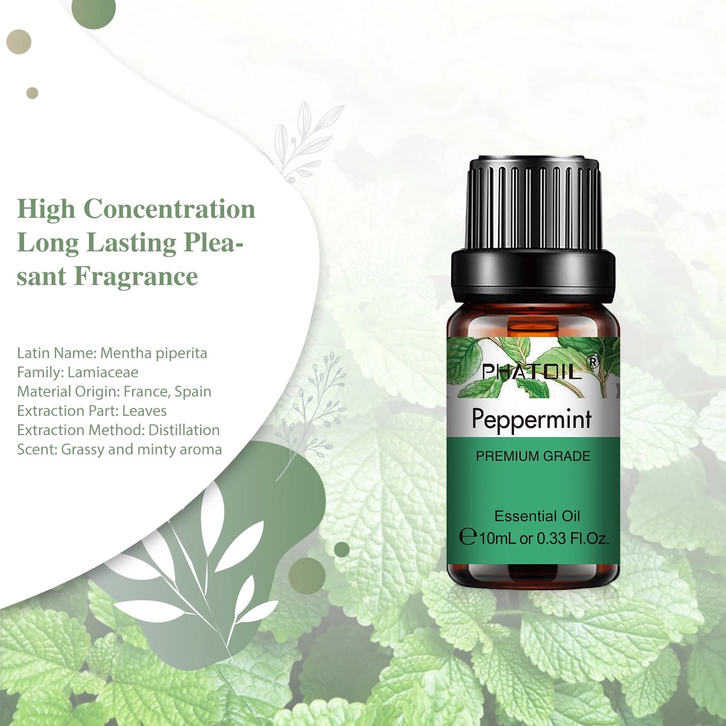 Essential Oil 10ml - Natural Plant Aromatherapy for Diffusers