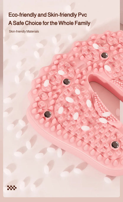 Acupressure Foot Massage Mat - Anti-Slip Reflexology Plate