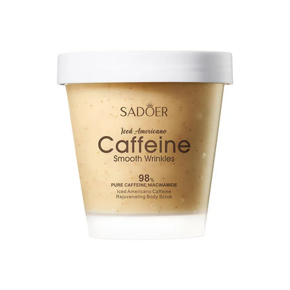 Iced Coffee Body Scrub - Caffeine-Infused Exfoliating Deep Cleanser