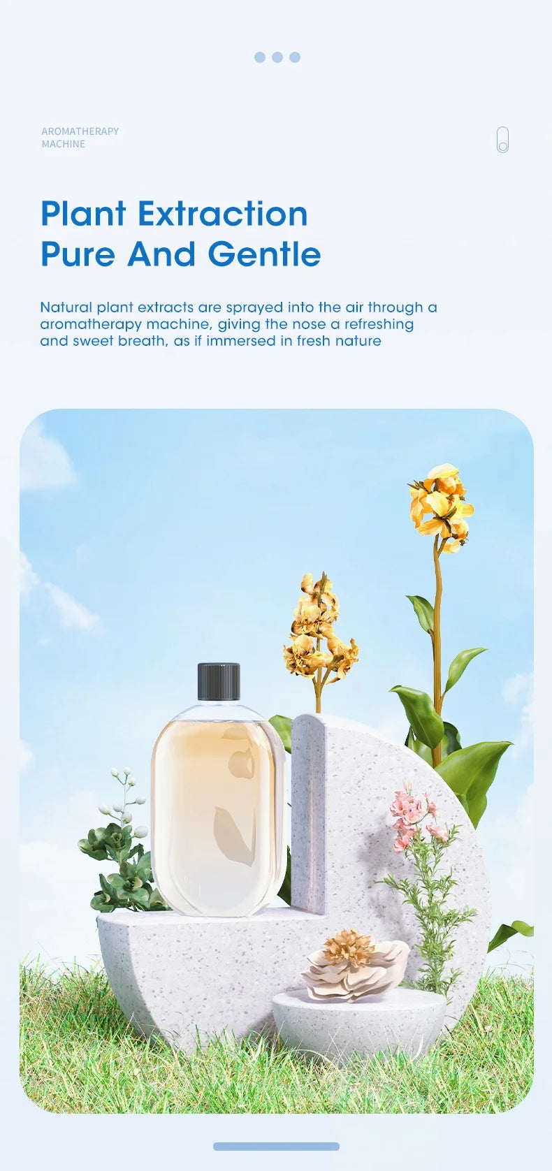 Smart Essential Oil Diffuser - 5-Speed Adjustable Atomiser Deodoriser