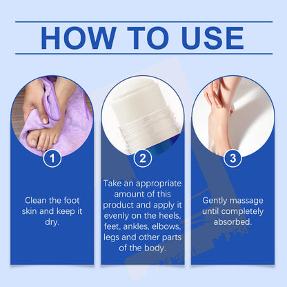 Foot Cream - Coconut & Avocado Oil Deep Moisturising for Dry Heels