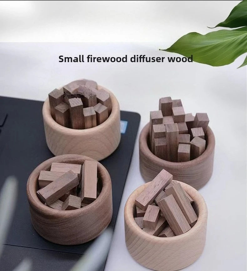 Electric Essential Oil Diffuser - Beech Wood Aromatherapy Machine