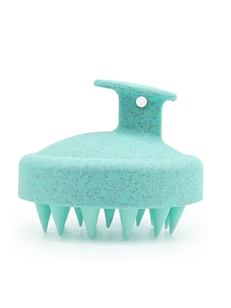 Silicone Shampoo Brush - Scalp Massage & Hair Washing Comb