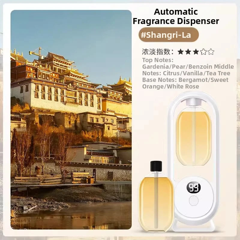 Smart Essential Oil Diffuser - 5-Speed Adjustable Atomiser Deodoriser