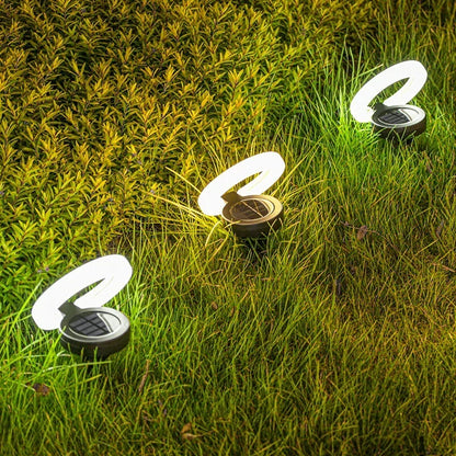 LED Solar Outdoor Lights Waterproof 360° Adjustable Landscape Light Garden Decoration Fence Stake Lawn Porch Walkway 1~8PCs