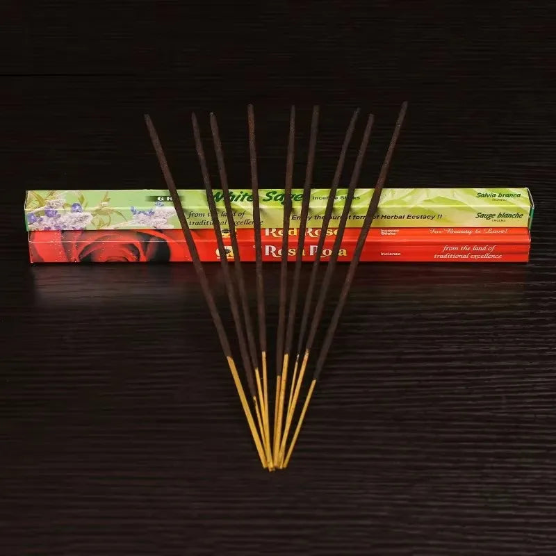 Tibetan White Sage Incense Sticks - Natural Joss Sticks Bulk Pack