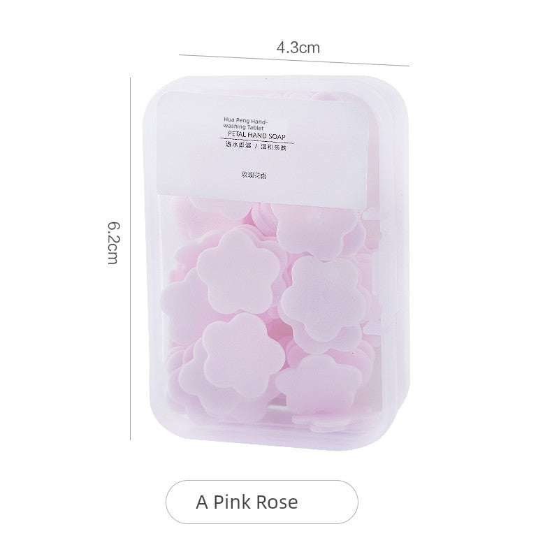 Outdoor Portable Student Cartoon Portable Soap Slice