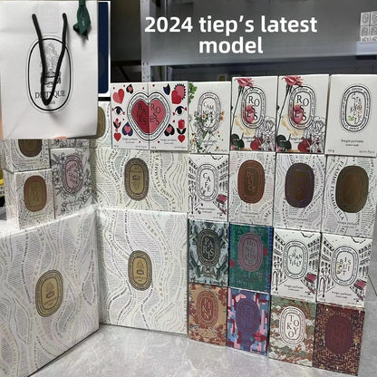 Aromatherapy Candle Gift Set - Natural Essential Oils Smokeless Long-Lasting