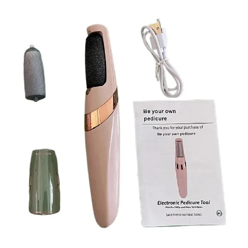 Electric Foot File - Professional Sandpaper Callus Remover Tool