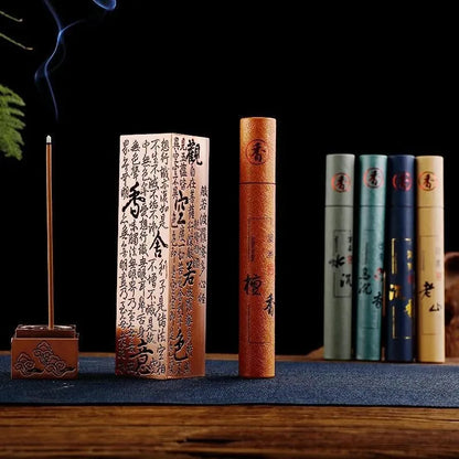 Premium Handmade Incense Sticks - Short Sandalwood Aromatherapy