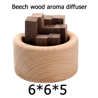 Reed Diffuser - Beech Wood Bottle Eco-Friendly Aromatherapy