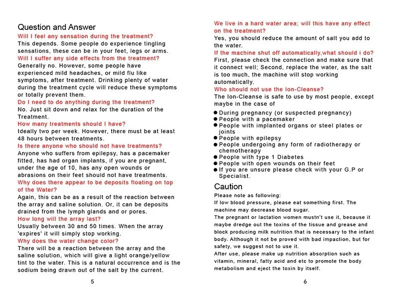 Ionic Detox Foot Spa - Electric Massage Bath with Basin & Arrays