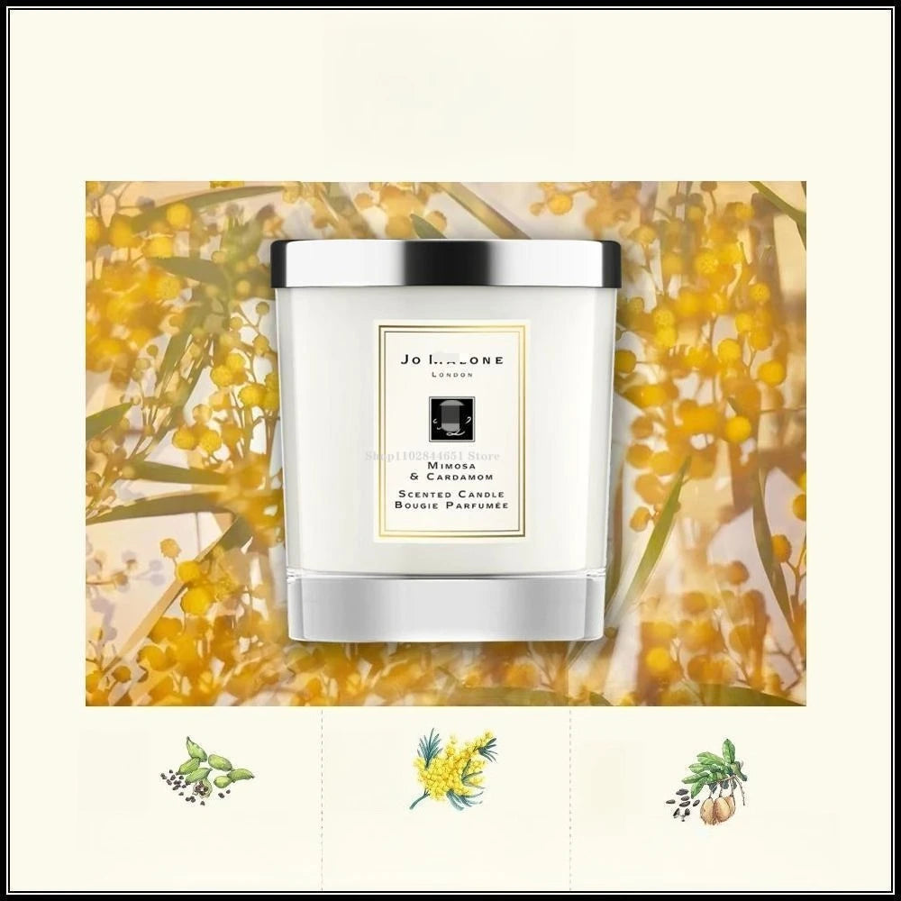 Aromatherapy Candle Gift Set 200g - Natural Plant Fragrance for Sleep & Relaxation