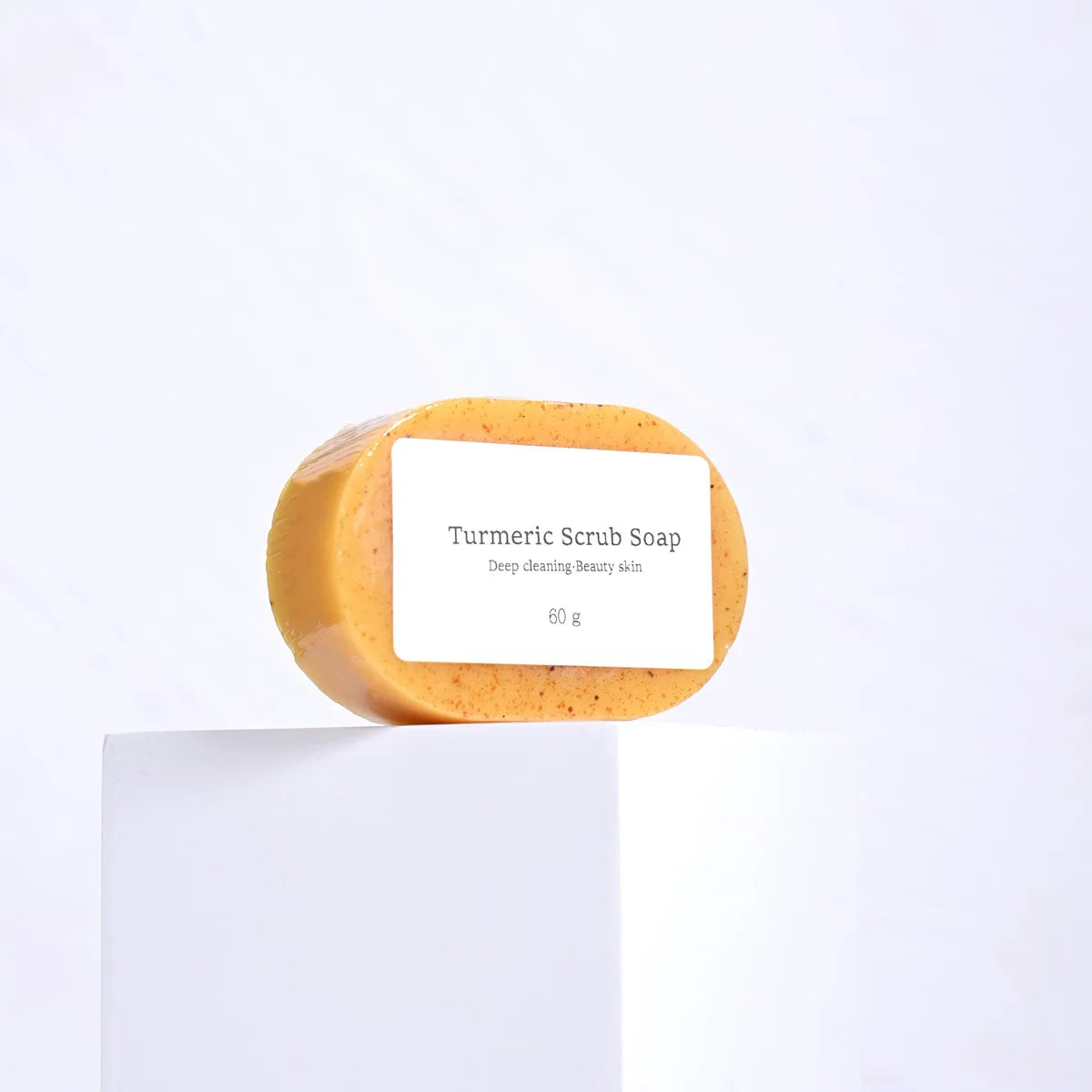Turmeric Kojic Acid Soap - Natural Brightening Scrub for Face & Body