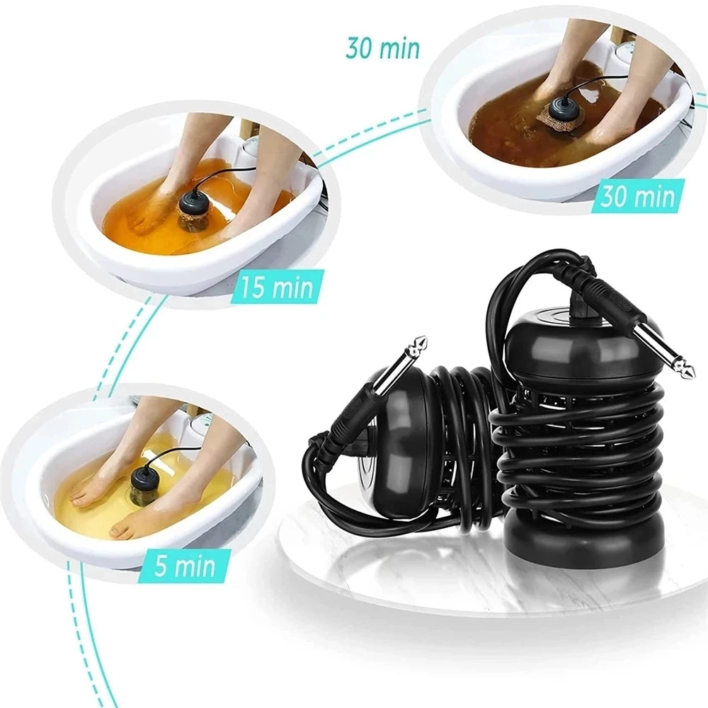 Ionic Detox Foot Spa - Electric Massage Bath with Basin & Arrays