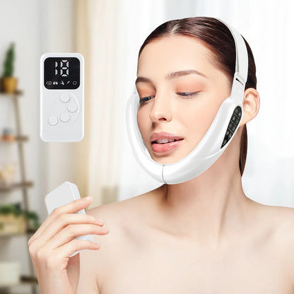V-Face Massager - Rechargeable LED Facial Lifting Device